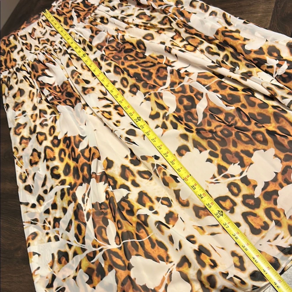 Boston Proper lined Jungle Maxi Skirt - Picture 9 of 14